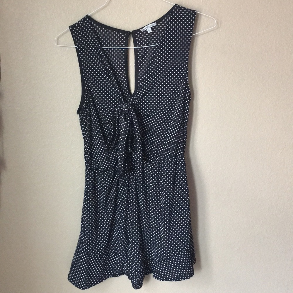 Polka-dotted Romper